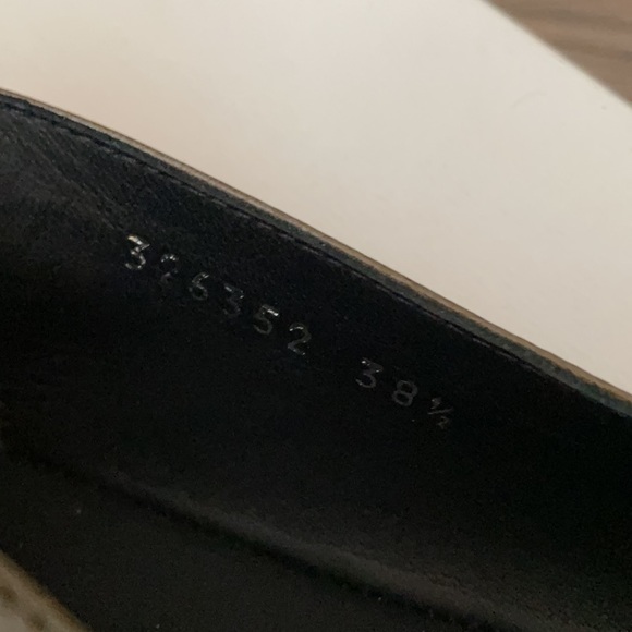 Balenciaga NWT Calf Hair flats in khaki green - Picture 3 of 8